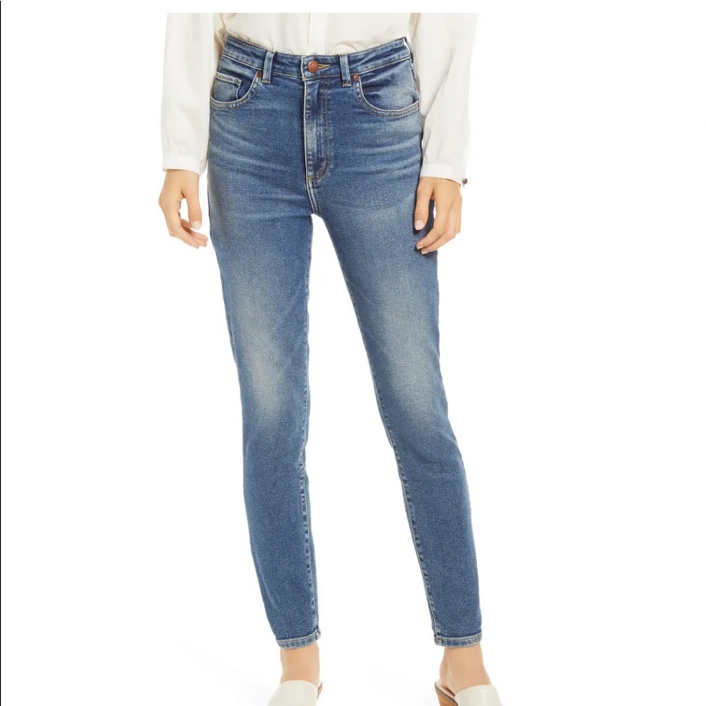 Lee High Rise Skinny Jeans